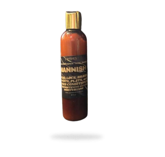 Mannish Locs, Braids,Twists,Platts,and Wicks Conditioner 8oz