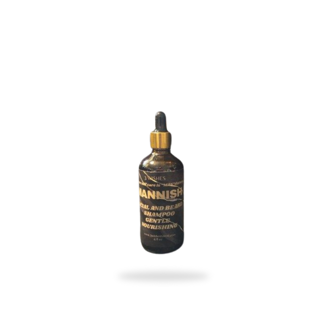 Mannish Facial and Beard Shampoo